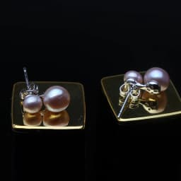 Cute Small Freswater Natural Double Pearl Earring,Real 925 Sterling Silver Earrings With Pearls Wife Mother Birthday White Black