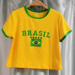 2023 Summer Women Clothing Short Sleeve T-Shirt+Drawstring Shorts 2Pcs Suit Brazil Letter Print Casual Tracksuit Fashion Outfits