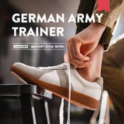 Maden Vintage Patchwork German Trainer Sneakers Unisex Spring and Summer Sports Casual Shoes Lace-up Outdoor Shoes
