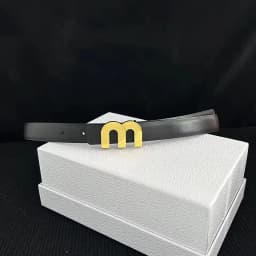 2025 New Thin 2.5cm Belts for Women Girls Fashion Waist Belt Cowhide Leather MetalBuckle Belt Leisure Dress Jeans Waistband