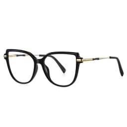 VICKY Stylish Large Frame Simple Geometric Design Anti-blue Light Reading Glasses Customized Prescription Available PFD2210