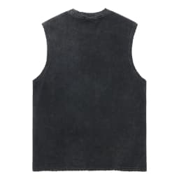 Vintage Vest Washed T-Shirt Anime Dragon Ball Graphic Tank Top Cotton Sleeveless Streetwear Loose GYM T Shirt Men's Clothing