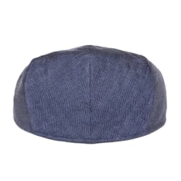 BOTVELA 100% Linen Flat Cap Men Women Herringbone Newsboy Caps Driving Bunnet Ivy Hat Bakerboy Hats Spring Summer Boina