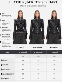 BJTZ Women Vintage Faux Leather Jacket Asymmetric Hem Slim Fit Waist Elegant Office Party Casual Outerwear Spring Autumn