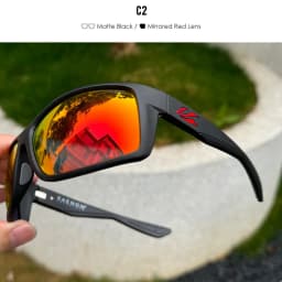 Kaenon 2026 New TR90 Polarized Sunglasses Men Outdoor Sports Fishing Colorful Sun Glasses Metal Hinge Driving Goggles Eyewear