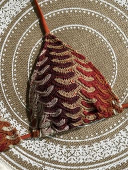 Vintage Boho Knitted Bikini Skirt Micro String Backless Swimsuit Vacation Swimwear Women Bikinis Sets Crochet Beach Swim Outfit
