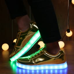 Size 25-46 Couples Womens&Mens Luminous Sneakers Glowing USB Charge Boys LED Shoes Girls Footwear LED Street Shoes