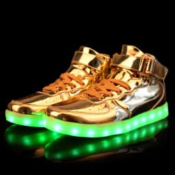 Size 25-46 Couples Womens&Mens Luminous Sneakers Glowing USB Charge Boys LED Shoes Girls Footwear LED Street Shoes