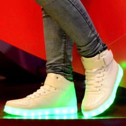 Size 25-46 Couples Womens&Mens Luminous Sneakers Glowing USB Charge Boys LED Shoes Girls Footwear LED Street Shoes