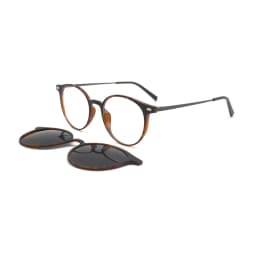 KANDREA Metal Vintage Magnetic Sunglasses Women Clip 2 IN 1 Optical Myopia Eyeglasses Men Polarized Prescription Glasses S2124