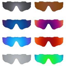 OOWLIT Polarized Lenses Replacements For Oakley Jawbreaker OO9290 Sunglasses - Multi Colors(Lens Only)