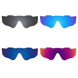 OOWLIT Polarized Lenses Replacements For Oakley Jawbreaker OO9290 Sunglasses - Multi Colors(Lens Only)