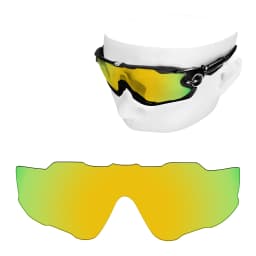 OOWLIT Polarized Lenses Replacements For Oakley Jawbreaker OO9290 Sunglasses - Multi Colors(Lens Only)