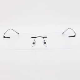 BCLEAR Fashion Pure Titanium Glasses Frame Men New Women Rimless Prescription Square Eyeglasses Myopia Optical Korean Eyewear