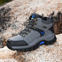 Men's Military Tactical Boots Army Boots Men Side Zipper Military Boots Men Anti-Slip Ankle Boots Work Safety Shoes Hiking Shoes