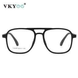 VICKY Flip-Up Magnetic Clip-On Polarized Sunglasses Customizable Prescription TR90 Myopia Hyperopia Reading Glasses TJ2193