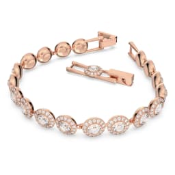 Silver Gold Color Angelic Pave Bracelet for Women Wedding Friends Party Bangles Genuine Crystals from Austria Jewelry
