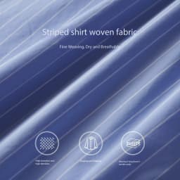 OLrain Woman Fitted Shirts 2026 Spring Fall French Striped Button up Long Sleeve Blouses Commute Women's Clothing O24QC82815