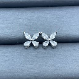 Luxury The 925 Silver Women's Jewelry Collection Includes Classic Butterfly Earrings, Butterfly, and Butterfly Holiday Gift