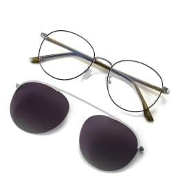 COHK Fashion Brand Design Men Women Magnet Sunglasses Polarized Clip On Sun Glasses Round Optic Myopia Spectacle Eyeglass Frames
