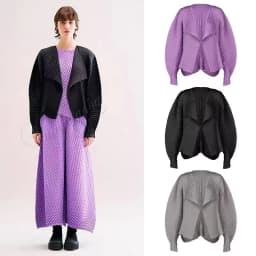 Miyake Pleated Solid Color Jacket 2025 Spring New Large Dragon Scale Casual Commuter Large Size Loose Tops