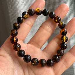 Yoowei Baltic Medical Amber Bracelet for Unisex Original Handmade Fashion Diy Healing Yellow Amber Jewelry Accessories Wholesale