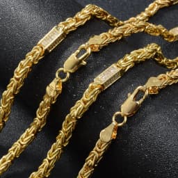 1PC Hot Selling Men's Women's Necklace 5mm Wide Square Hip-Hop Chain Inlaid Exquisite Shiny Zircon Suitable Daily Party Gifts