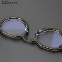55464 High Quality Acetate Glasses Vintage Round Men Optical Prescription Eyeglasses Frame Women Korea Luxury Brand Eyewear