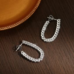KNOBSPIN All Moissanite Earrings for Women Wedding Party Luxury Earring Jewelry s925 Sterling Sliver Plated 18k Gold Ear Stud
