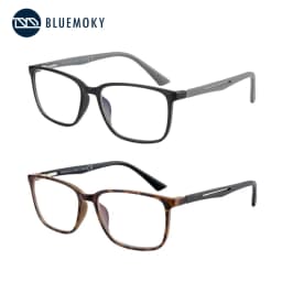 BLUEMOKY Anti Blue Light Reading Glasses For Men Women,Sport Square Frame Readers Anti Glare Computer Eyewear