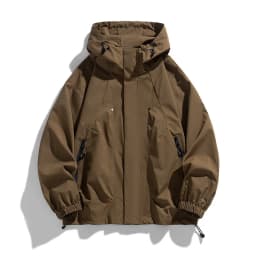 Big Size Mens Oversize Jacket Hooded Waterproof Windbreaker Male Plus Large Spring 8XL 120kg Coat Outwear Camping Fishing Hiking