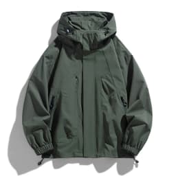 Big Size Mens Oversize Jacket Hooded Waterproof Windbreaker Male Plus Large Spring 8XL 120kg Coat Outwear Camping Fishing Hiking