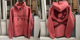 CACTUS JACK Jackets Real Photo Skull Print Pink Casual Hooded for Men Women Letter Embroide Casual Zipper Coat