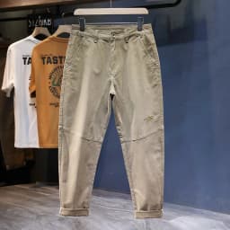 Mens Baggy Pants Harem Loose Fit Stretch Men Casual Pants Patchwork Fashion Men's Clothing Trousers Oversized Tapered Man Kpop