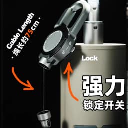 Retractable Keychains N52 Strong Magnet Quick Release for Action Camera Fishing Tools Mobile Phones Gift for Boyfriend