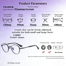 New Fashionable High end Brand Personalized Women's Titanium Frame Eyeglass Casual Retro Carving Decoration Men's Luxury Glasses