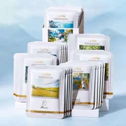 30Pcs SADOER Multi-Ingredient Facial Mask Bundle, SADOER Six Formula Gentle Essence Face Mask Patches, Hydrating Single-Use Mask Sheets to Replenish Moisture for All Skin Types