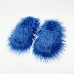 Faux Fur Slippers 2025 Women Winter Plush Warm Home Flat Slides Mongolian Wool Flip Flops Y2K Girls Furry Shoes Cute Slippers