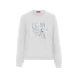 CHCH Spring Autumn New Women's Sweatshirts Coats Clothes Tops Clothing Hooded Long Sleeved Round Neck Pullover Top