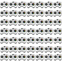 50PCS Keychain for Boys Men Gamepad Keyring Joystick Game Controller Key Accessories fit Handbag Key Pendant Friends Key Gifts