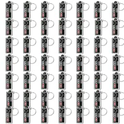 50PCS Keychain for Boys Men Gamepad Keyring Joystick Game Controller Key Accessories fit Handbag Key Pendant Friends Key Gifts