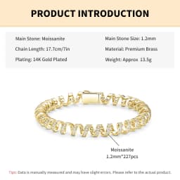 Rrjzz D-Color Full Moissanite Light Luxury Spiral Niche Bracelet Unique Charm Bracelets for Women Birthday Daily Jewelry Gifts