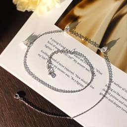 KNOBSPIN 3ct Pear Cut Moissanite Pendant Necklaces for Women Shining Diamond with Certificates s925 Silver Chain Dainty Necklace