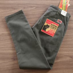 2025 Spring Autumn New American Retro Twill Woven Driving Pants Men's Simple 100% Cotton Washed Chino Straight Casual Trousers