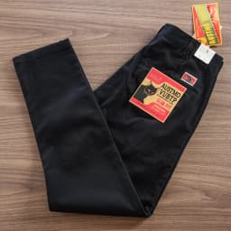 2025 Spring Autumn New American Retro Twill Woven Driving Pants Men's Simple 100% Cotton Washed Chino Straight Casual Trousers