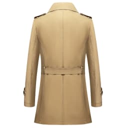 Classic Men's Trench Coat 8XL Plus Size Windbreaker High Quality Business Casual WindCoat Men Clothing Oversized Ponchos