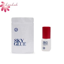 Original Korea Eyelash Extensions Sky Glue with Red Cap 1-2 Seconds Dry Time 6-7 Weeks Fastest and Strongest Glue