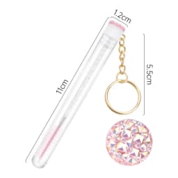 Grafting Eyelash Cleaning Kit 60ML Empty Foam Pump Dispenser Pore Deep Cleaning Brush Eyelash Extension Tube EVA Storage Bag