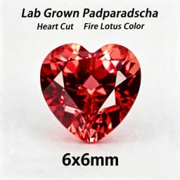 Lab Grown Padparadscha Cushion Cut Fire Lotus Color DIY Charms Jewelry Making Ring Necklace Earrings Main Materials Certificate