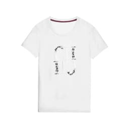 CHCH Women's T-shirt Fashion Hand Embroidered Casual Round Neck Tops